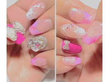 アイネイル(Ai Nail)/ハートフレンチ♪