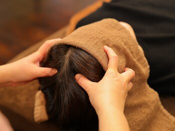 楽(ラク)/ドライヘッドスパでリフレッシュ