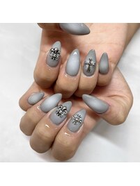 チークネイル/クロムパーツ