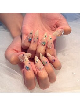 アイネイルトゥー 小倉(ai nail two)/ストーンネイル