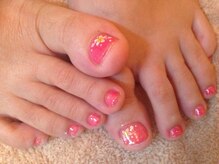 カナ ネイル(Kana nail)/フラワーフットネイル