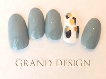 グランドデザイン 岐阜店(GRAND DESIGN)/塗りかけネイル