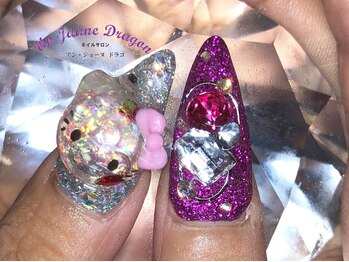 アン ジョーヌドラゴ/【ロングネイル】スノードーム