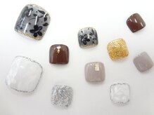 ネイルサロン クイール 小山店(NAIL SALON QUILL)/フット☆シースルーフラワー