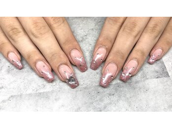 ケーエヌ(KN)/ベース有ラメグラネイル