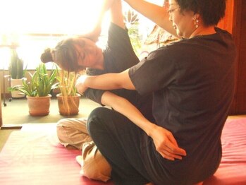 チバソム/8・筋肉を伸ばしたり緩めたり