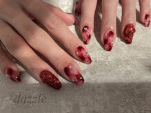 ダズル(dazzle)/マーブルネイル