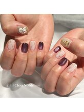 ネイルクルーノーヴル(nail Clou Noble)/冬ネイル