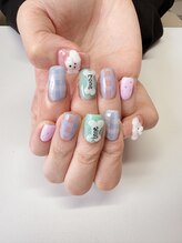 サロンドリスブラン(Salon du lys blanc)/お散歩ネイル