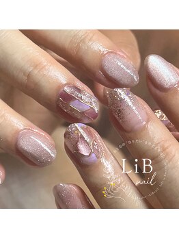 ステンドグラスネイル♪