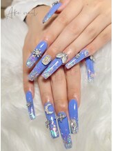 アケネイル 錦糸町店(Ake Nail)/ラメグラ/スーパーロングネイル