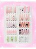 【チップ長さ出し】2026春ネイル*ピンクさくら★トレンド定額¥10980