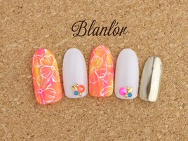 手書きサマーフラワー