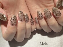 メルト(Melt.)/ブラウンラメ♪ワンカラー¥7200
