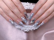 スノーネイルサロン 新宿店(Snow nail salon)/キルティング千鳥マグ埋め尽くし