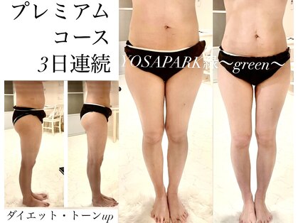 ヨサパーク グリーン(YOSA PARK 緑 green)の写真