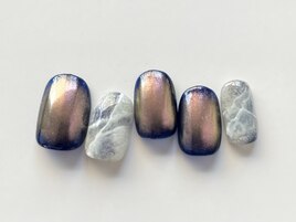ミラー×天然石アート