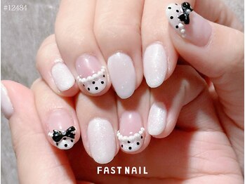 ファストネイル テラスモール湘南店(FAST NAIL)/定額 ¥5410 ◆ シンプルAコース