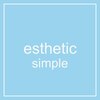 エステティック シンプル(simple)ロゴ