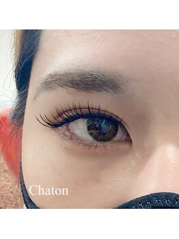 ネイルアンドアイラッシュ シャトン(Chaton)/セーブル両目120本◆￥4900