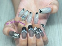 アン ジョーヌドラゴ/【ロングネイル】アシメネイル