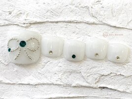 ゆるリボンフット￥9000