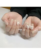 ネイルズサンキュー(Nails 39)/ワンカラー&アート3本！！