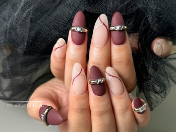 ソラ(SOLA.)/ロング×マットボルドー