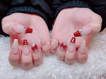 レアネイル 新宿(le'a nail)/ガーリーネイル