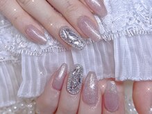クイーンズネイルサロン(Queen's nail salon)/チップマグネットフレンチ