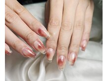 ビジュードネイル(Bijoudenail)の雰囲気(お持ち込み画像参考に☆クリアネイル×ニュアンス)