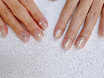 バァーバ 松戸店(Verba)/オーロラミラーとクリアキラキラ