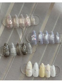 ビューティーリミの写真/【忙しい時に少しでも気分が明るく上がるお色◎】シンプルだけどこだわった大人可愛いおしゃれなネイルを♪