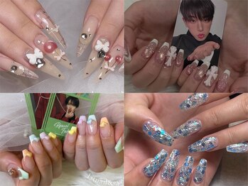 ファーストネイルアンドアイラッシュ 札幌駅前店(1stNAIL&eyelash)の写真/ニュアンス/韓国/ワンホンetc何でもOK!【持ち込みデザインやり放題100分¥9400】こだわりのデザインも♪