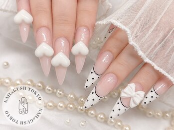 ネイルズガッシュトウキョウ 横浜西口店(NAILsGUSH TOKYO)の写真/ガーリー・キラキラ・量産型・韓国系デザインなどお客様の「好き」を詰め込んだ可愛いネイルをご提案します