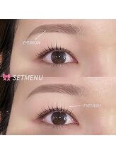 アンフルール エクラ 表参道店(Une fleur eclat)/【ラッシュリフト＆アイブロウ】