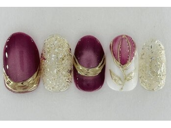 ネイルサロン フラール(Fullard)/ジェル￥9350スカルプ￥13750