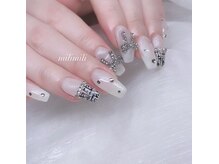 ミリミリ 本店(milimili)/ツイードネイル