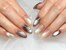 ハズグラスネイル(Haze Grass nail)/マグネットネイル