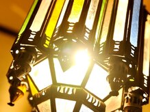 ジャンナ 代々木上原店(JANNA)/モロッコランプの優しい灯り