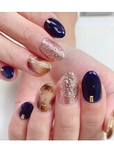 ネイルサロン ティアラリュクス 市川北口店(Tiara Luxe)/べっ甲ネイル