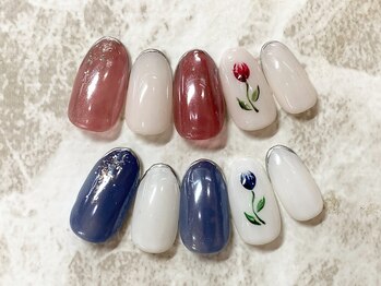 フラワーネイル