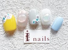 アイネイルズ 梅田店(I nails)/韓国ぷっくりニュアンス￥9200