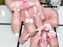 ネイルマフィア 原宿(NAIL MAFIA)/長さだし/ジェルスカルプ/チーク