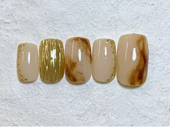 ネイルビート(NAIL BEAT)/ニュアンスミラーネイル