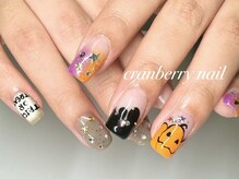 クランベリーネイル 代官山 恵比寿(cranberry nail)/ハロウィンネイル