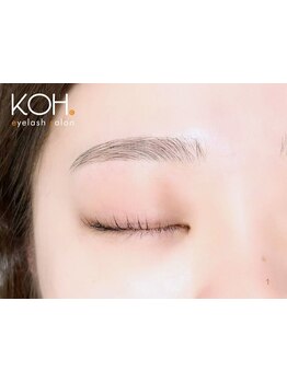 アイブロウメニューがあるサロン