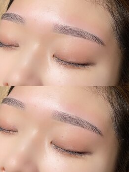 アイブロウメニューがあるサロン