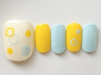 カラ ネイル 中津店(calla nail)/ぷくぷくシャボン玉