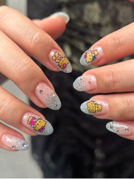 shihoステッカーネイル